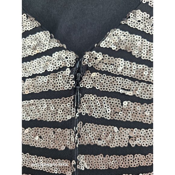R&M Richards Sequined Sheath Dress size 6 - Picture 10 of 11